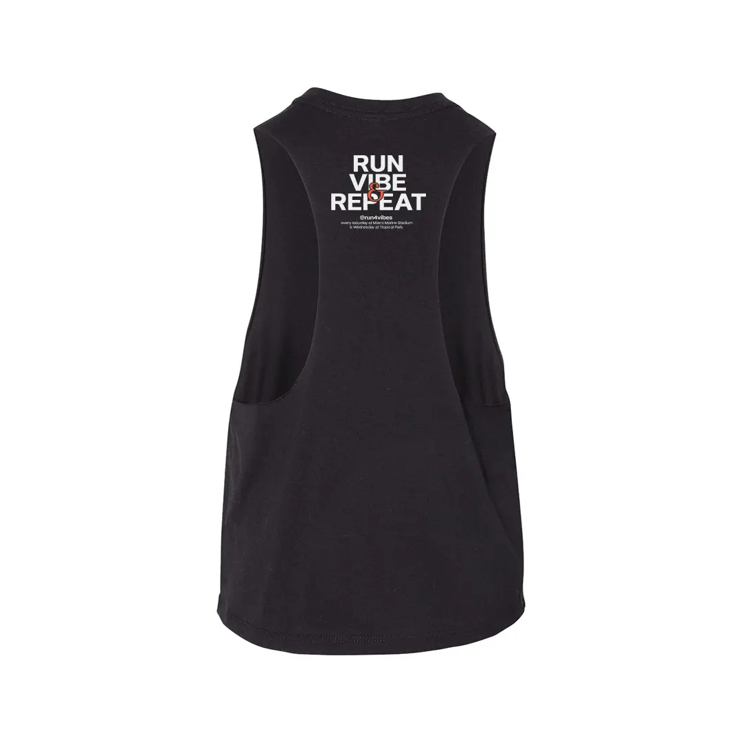 Run4Vibes Muscle Tank – Key Biscayne Run Vibe Repeat - Image 2
